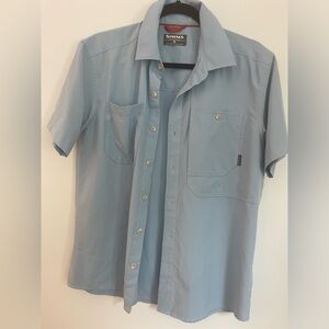 Simms size small fishing shirt